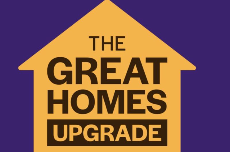 Image saying: The great homes updagrade